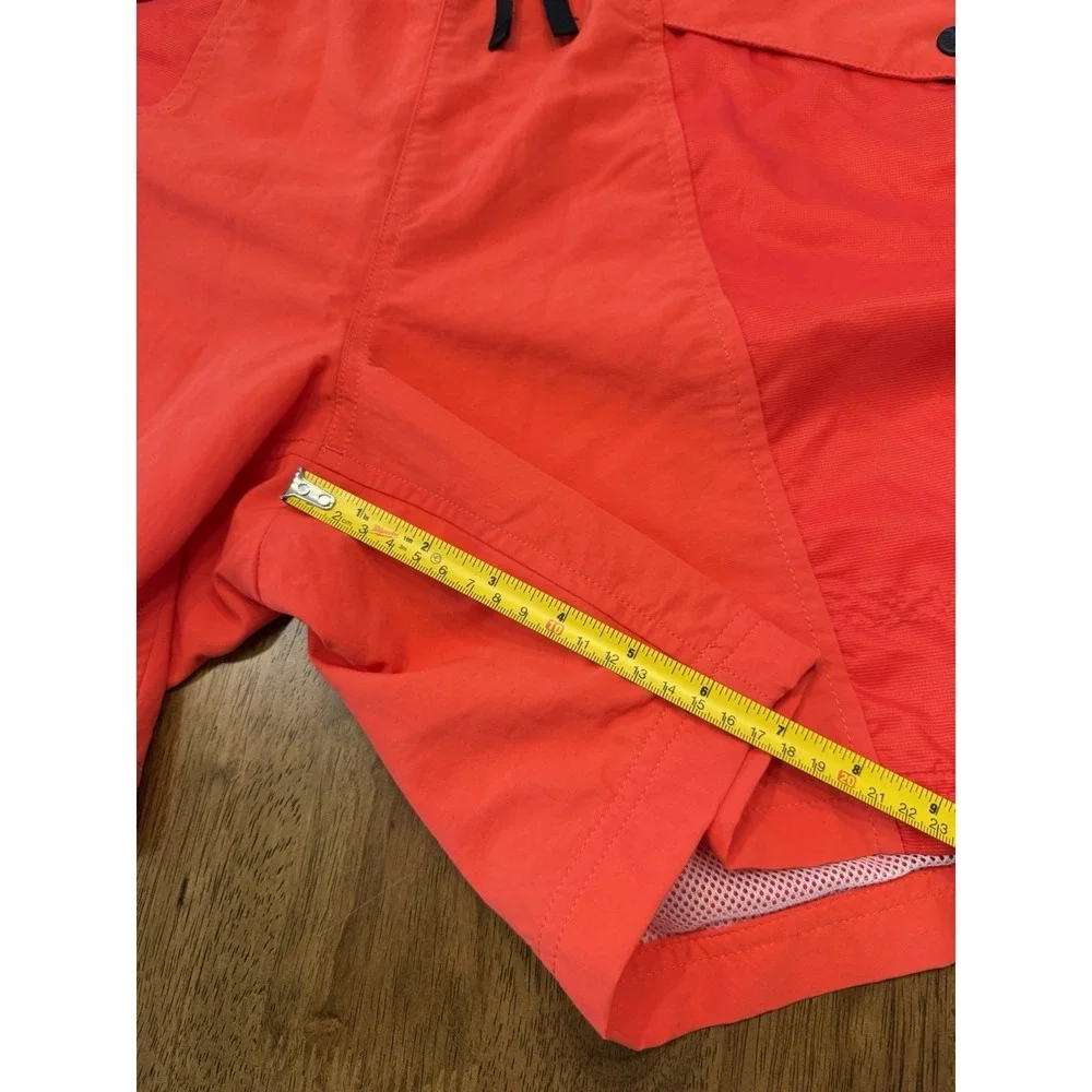NWT The North Face Outline Shorts Horizon Red WindWall Mesh XXL